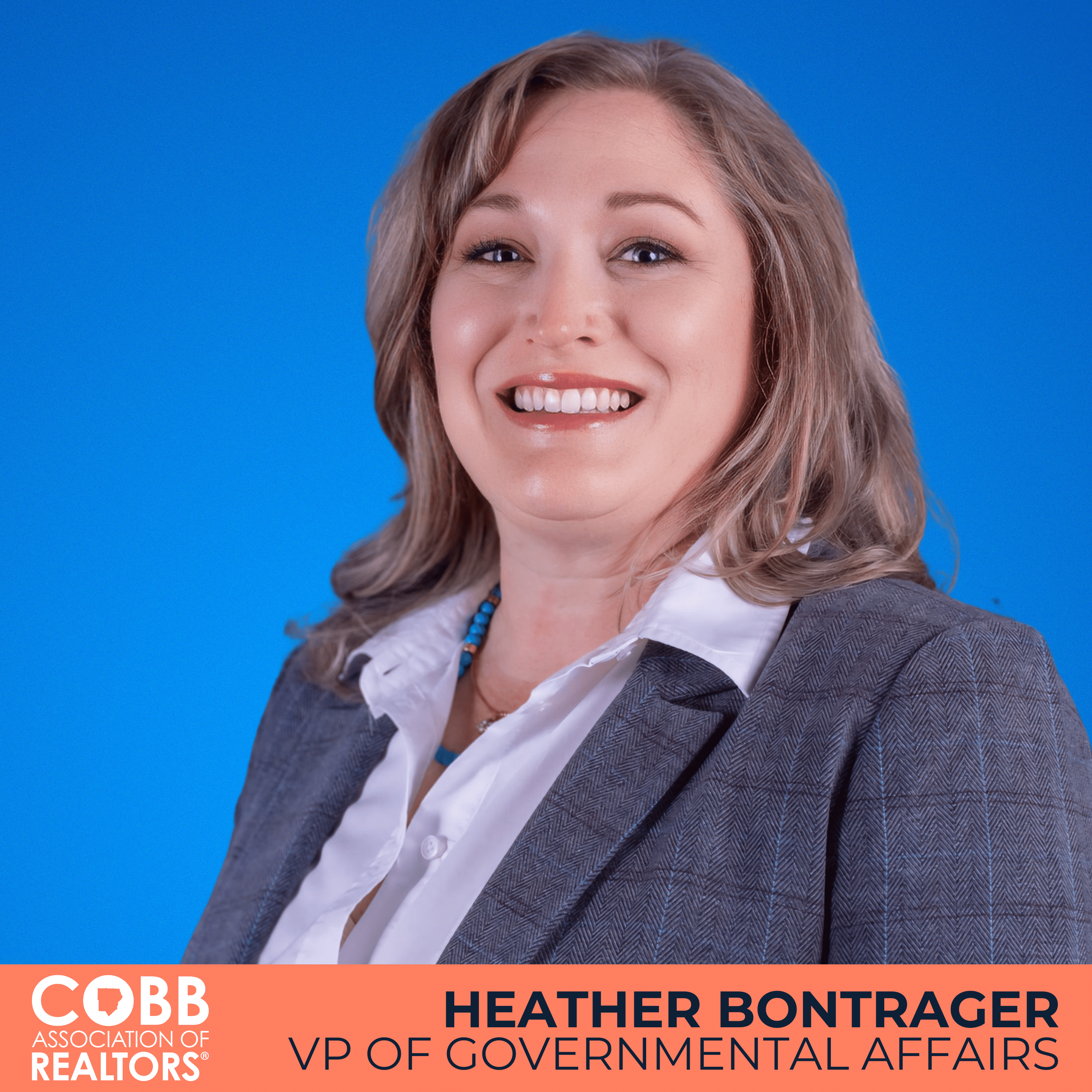 Heather Bontrager–VP of Governmental Affairs